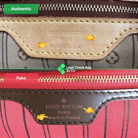 louis vuitton fake bags vs real|louis vuitton authenticity check.